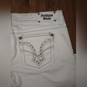 Antique Rivet White Women's Skinny Jeans Size 32